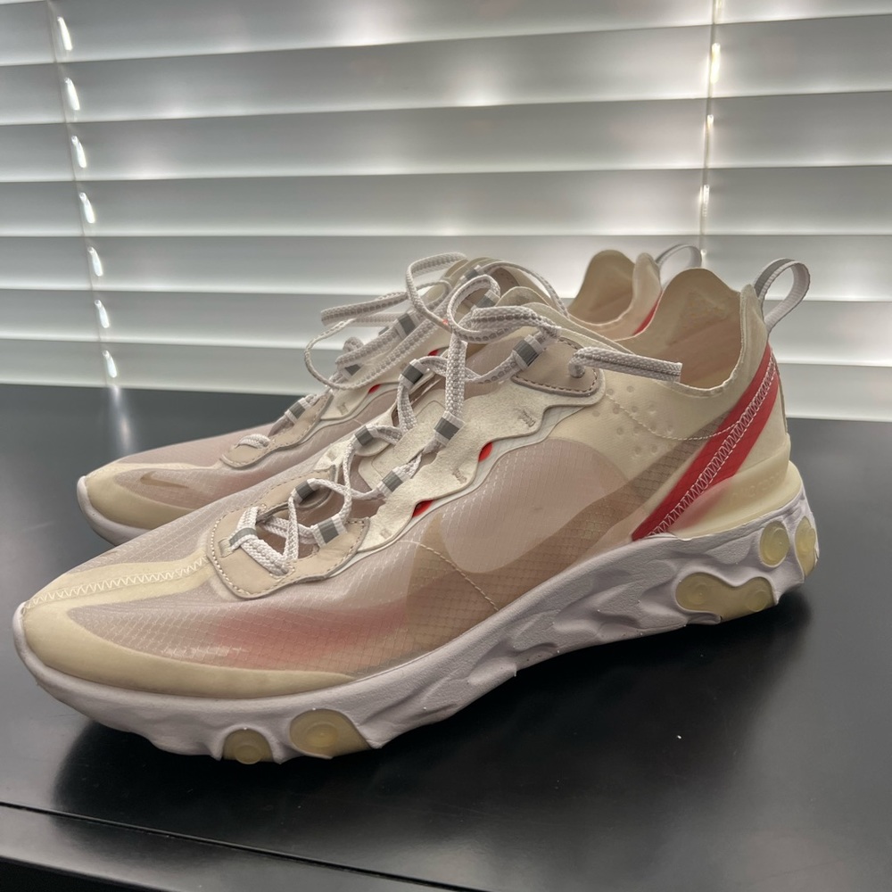 Nike React Element 87 Sail/Bone Size 9 Mens - image 1